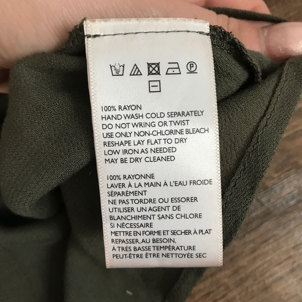 Urban Outfitters • Olive Double Strap Slip Dress - Picture 5 of 8